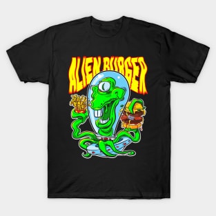 Alien Burger and a side of Fries T-Shirt